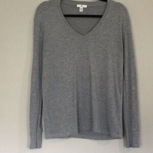 BP, XSMALL, USED, GRAY, LONG SLEEVE SHIRT